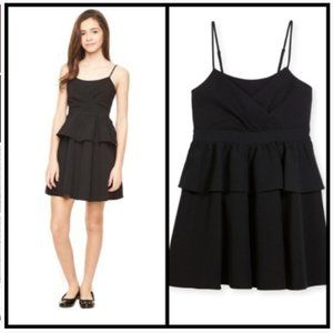 Milly Minis Italian Cady Tara Dress Black Size Girls 14